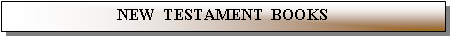Text Box: NEW  TESTAMENT  BOOKS