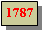 Text Box: 1787